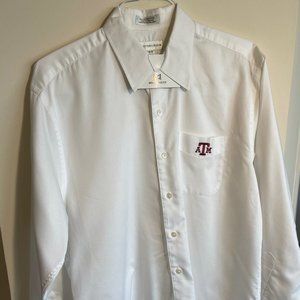 Cutter & Buck - White Button Down Shirt - M/M